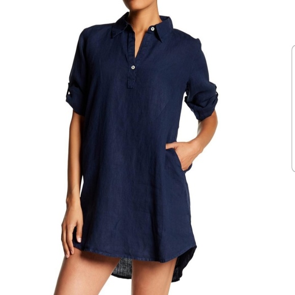 allen allen linen dress